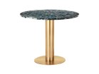 【トム ディクソン/Tom Dixon / GOODS】のTube Base + Pebble Marble Top Round 900 / チューブ ベース + ペブルマーブルトップ ラウンド 900 ブラス|ID: prp329100004970646 ipo3291000000037276535