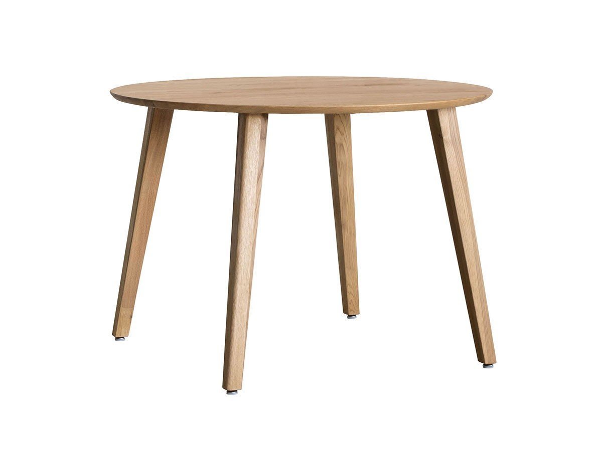【イージーライフ/Easy Life / GOODS】のMEATH DINING TABLE / ミース ダイニングテーブル ラウンド天板(直径110cm)+ No.1脚(木角脚) インテリア・キッズ・メンズ・レディースファッション・服の通販 founy(ファウニー) 　オイル　Body Oil　コーティング　Coating, Coated Finish　テーブル　Table, Dining Table　ベーシック　Basic, Essential　ラウンド　Round, Round Neck　おすすめ　Recommended / Our Picks　ホーム・キャンプ・アウトドア・お取り寄せ　Home Living / Home & Lifestyle / Camping Gear / Outdoor Camping　家具・インテリア　Home Furniture & Interior. Stylish & Functional Living Spaces　テーブル　Dining, Coffee & Side Tables　ダイニングテーブル・食卓テーブル　Dining Tables　-|ID: prp329100004970649 ipo3291000000037276545