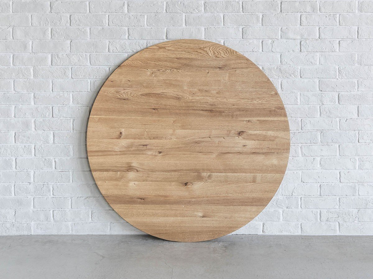 【イージーライフ/Easy Life / GOODS】のMEATH DINING TABLE / ミース ダイニングテーブル ラウンド天板(直径110cm)+ No.1脚(木角脚) インテリア・キッズ・メンズ・レディースファッション・服の通販 founy(ファウニー) 　オイル　Body Oil　コーティング　Coating, Coated Finish　テーブル　Table, Dining Table　ベーシック　Basic, Essential　ラウンド　Round, Round Neck　おすすめ　Recommended / Our Picks　ホーム・キャンプ・アウトドア・お取り寄せ　Home Living / Home & Lifestyle / Camping Gear / Outdoor Camping　家具・インテリア　Home Furniture & Interior. Stylish & Functional Living Spaces　テーブル　Dining, Coffee & Side Tables　ダイニングテーブル・食卓テーブル　Dining Tables　参考イメージ|ID: prp329100004970649 ipo3291000000037276554