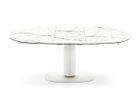 【カリガリス/Calligaris / GOODS】のELSON / エルソン CS/4137-E 150 P9C シルクホワイトマーブル × P94 マットオプティックホワイト|ID: prp329100004970669 ipo3291000000037276633