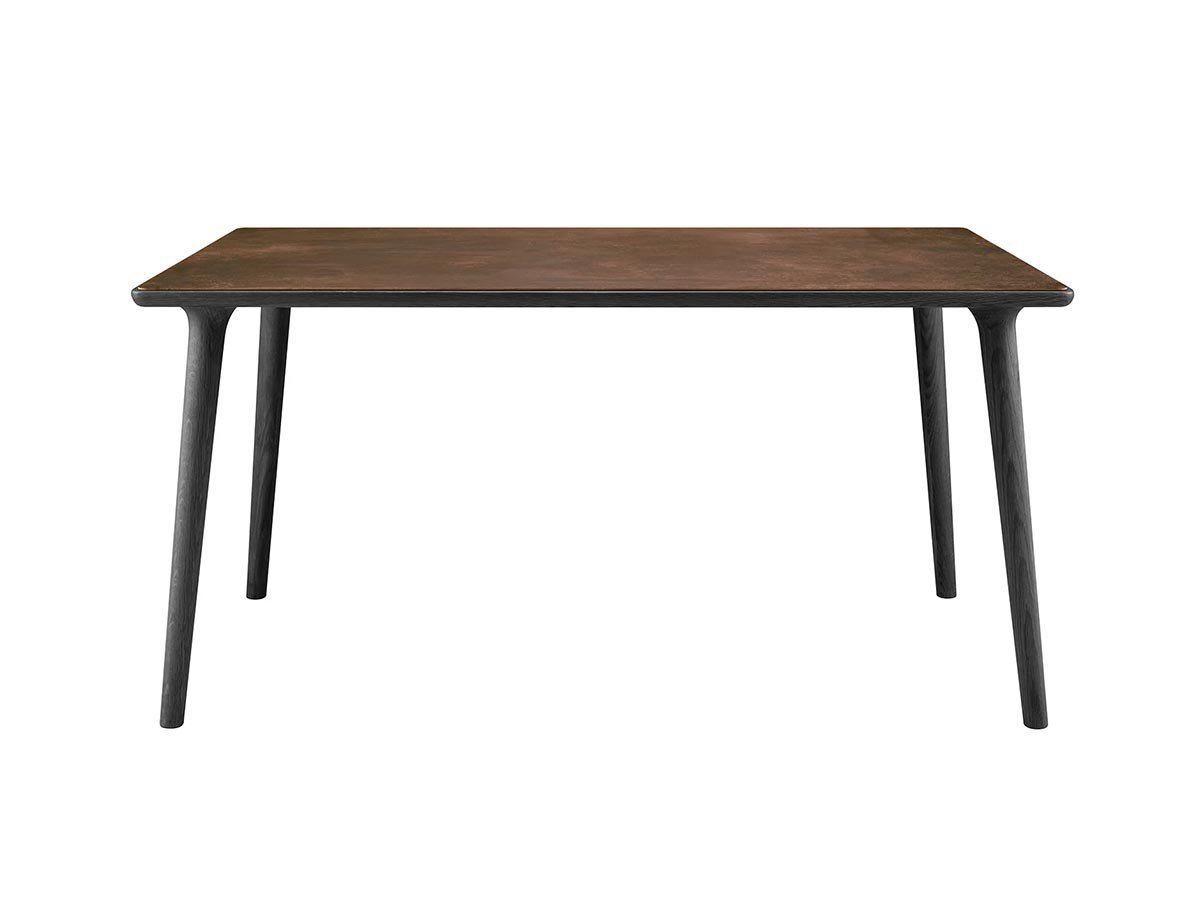 【ブリッジ/BRIDGE / GOODS】のLAMINAM DINING TABLE 150 / ラミナム ダイニングテーブル 幅150cm インテリア・キッズ・メンズ・レディースファッション・服の通販 founy(ファウニー) 　イタリア　Italy　コレクション　Collection, Seasonal Line　テーブル　Table, Dining Table　ラウンド　Round, Round Neck　ホーム・キャンプ・アウトドア・お取り寄せ　Home Living / Home & Lifestyle / Camping Gear / Outdoor Camping　家具・インテリア　Home Furniture & Interior. Stylish & Functional Living Spaces　テーブル　Dining, Coffee & Side Tables　ダイニングテーブル・食卓テーブル　Dining Tables　天板:ラミナム OS1、フレーム:ブラック(ポリウレタン樹脂塗装)|ID: prp329100004970682 ipo3291000000037276692