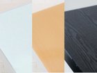 【フライミールーム/FLYMEe Room / GOODS】のDINING TABLE W135 / ダイニングテーブル 幅135cm f41203 左から、ホワイト、ナチュラル、ブラック|ID: prp329100004970687 ipo3291000000037276720