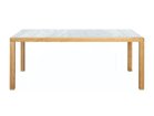 【リアルスタイル/REAL STYLE / GOODS】のTRIANGOLO dining table / トリアンゴロ ダイニングテーブル 天然大理石天板 オーク × ビアンコカララ、サイズ:幅180cm|ID: prp329100004970727 ipo3291000000037276911