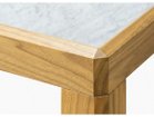 【リアルスタイル/REAL STYLE / GOODS】のTRIANGOLO dining table / トリアンゴロ ダイニングテーブル 天然大理石天板 オーク × ビアンコカララ|ID: prp329100004970727 ipo3291000000037276915