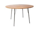 【アデペシュ/a.depeche】のsou dining table 1200 round / ソウ ダイニングテーブル 1200 ラウンド(脚部001タイプ) 天板ブラウン|ID: prp329100004970742 ipo3291000000037276976