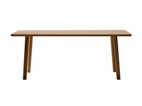 【ヒロシマ/HIROSHIMA / GOODS】のDining Table 180 / ダイニングテーブル 幅180cm(ビーチ) 大人の最旬トレンドファッション＆コーディネート founy(ファウニー) シンプル Simple, Minimal テーブル Table, Dining Table ビーチ Beach, Seaside フォルム Silhouette, Form ホーム・キャンプ・アウトドア・お取り寄せ Home Living / Home & Lifestyle / Camping Gear / Outdoor Camping 家具・インテリア Home Furniture & Interior. Stylish & Functional Living Spaces テーブル Dining, Coffee & Side Tables ダイニングテーブル・食卓テーブル Dining Tables |ID:prp329100004970746