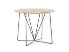 【ノルオフィス/Knoll Office / GOODS】のRockwell Unscripted Occasional Large Cafe Table / ロックウェル アンスクリプテッド オケージョナル ラージ カフェテーブル 高さ72cm 脚部ジェットブラック|ID: prp329100004970762 ipo3291000000037277069