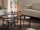 【ステラワークス/Stellar Works / GOODS】のLyrical Small Side Table / リリカル スモール サイドテーブル 左:本商品、中央:サイズ違いの「ハイ」、右:サイズ違いの「ビッグ」|ID: prp329100004970766 ipo3291000000037277101