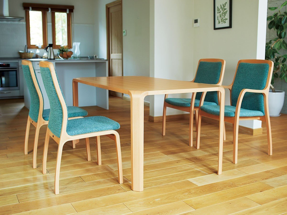【天童木工/Tendo Mokko / GOODS】のDining Table / ダイニングテーブル T-2310ME-NT 幅130cm(メラミン天板) インテリア・キッズ・メンズ・レディースファッション・服の通販 founy(ファウニー) 　コンパクト　Compact, Small Size　テーブル　Table, Dining Table　ホーム・キャンプ・アウトドア・お取り寄せ　Home Living / Home & Lifestyle / Camping Gear / Outdoor Camping　家具・インテリア　Home Furniture & Interior. Stylish & Functional Living Spaces　テーブル　Dining, Coffee & Side Tables　ダイニングテーブル・食卓テーブル　Dining Tables　参考イメージ|ID: prp329100004970776 ipo3291000000037277163