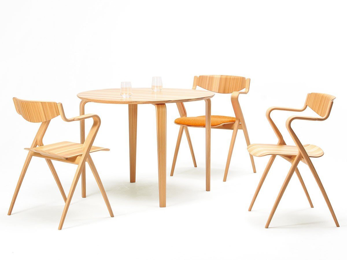 【天童木工/Tendo Mokko / GOODS】のStick Dining Table / スティック ダイニングテーブル 直径100cm(ホワイトビーチ) インテリア・キッズ・メンズ・レディースファッション・服の通販 founy(ファウニー) 　テーブル　Table, Dining Table　ビーチ　Beach, Seaside　ラウンド　Round, Round Neck　ホーム・キャンプ・アウトドア・お取り寄せ　Home Living / Home & Lifestyle / Camping Gear / Outdoor Camping　家具・インテリア　Home Furniture & Interior. Stylish & Functional Living Spaces　テーブル　Dining, Coffee & Side Tables　ダイニングテーブル・食卓テーブル　Dining Tables　ホーム・キャンプ・アウトドア・お取り寄せ　Home Living / Home & Lifestyle / Camping Gear / Outdoor Camping　家具・インテリア　Home Furniture & Interior. Stylish & Functional Living Spaces　テーブル　Dining, Coffee & Side Tables　カフェテーブル・丸型テーブル　Cafe & Bistro Tables　参考イメージ|ID: prp329100004970784 ipo3291000000037277203