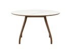 【マルニコレクション/MARUNI COLLECTION / GOODS】のTako Round Table 120 / タコ ラウンドテーブル 直径120cm セラミック天板 大人の最旬トレンドファッション＆コーディネート founy(ファウニー) オーガニック Organic Cotton テーブル Table, Dining Table フォルム Silhouette, Form フレーム Frame, Outline ラウンド Round, Round Neck ホーム・キャンプ・アウトドア・お取り寄せ Home Living / Home & Lifestyle / Camping Gear / Outdoor Camping 家具・インテリア Home Furniture & Interior. Stylish & Functional Living Spaces テーブル Dining, Coffee & Side Tables ダイニングテーブル・食卓テーブル Dining Tables thumbnail フレーム:ウォルナット CA-0(ウレタン樹脂塗装 / ナチュラルブラウン)、天板:カラカッタ|ID: prp329100004970786 ipo3291000000037277209