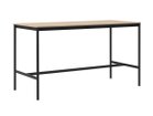 【ムート/MUUTO / GOODS】のBASE HIGH TABLE / ベース ハイテーブル(190 × 85 × H:105) オークベニヤ / プライウッド / ブラック|ID: prp329100004970793 ipo3291000000037277253