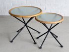 【オアシス/OASIS / GOODS】のTERRY SIDE TABLE S / テリー サイドテーブル S 左:Lサイズ、右:Sサイズ(本商品)|ID: prp329100004970807 ipo3291000000037277323