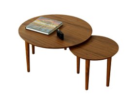 【高野木工/TAKANO MOKKOU / GOODS】のBALLOON LIVING TABLE / バルーン リビングテーブル 69-2枚(ウォルナット) 大人の最旬トレンドファッション＆コーディネート founy(ファウニー) テーブル Table, Dining Table バルーン Balloon, Balloon Silhouette 送料無料 Free Shipping ホーム・キャンプ・アウトドア・お取り寄せ Home Living / Home & Lifestyle / Camping Gear / Outdoor Camping 家具・インテリア Home Furniture & Interior. Stylish & Functional Living Spaces テーブル Dining, Coffee & Side Tables ローテーブル・センターテーブル Coffee & Center Tables |ID:prp329100004970812