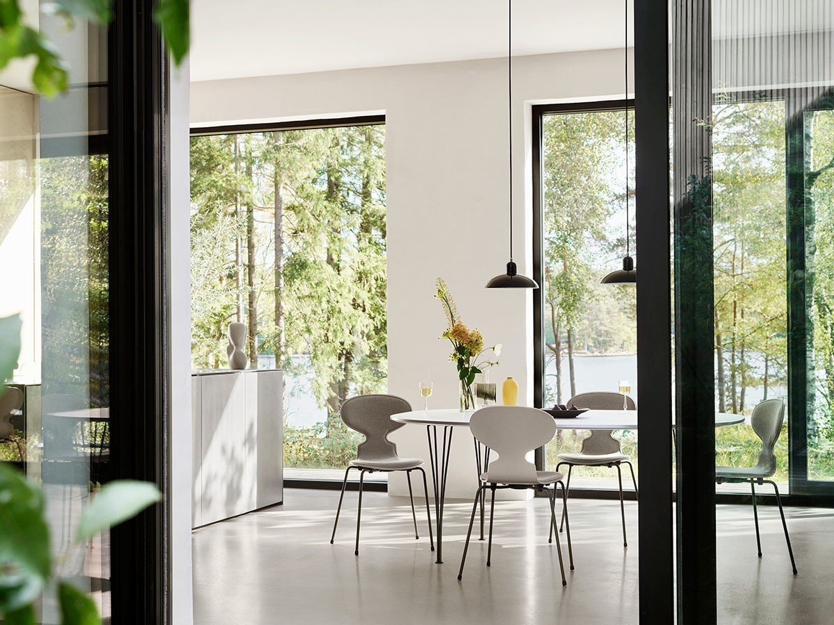 【フリッツ ハンセン/FRITZ HANSEN / GOODS】のTABLE SERIES SUPERELLIPSE / テーブルシリーズ スーパー楕円テーブル スパンレッグ B617 インテリア・キッズ・メンズ・レディースファッション・服の通販 founy(ファウニー) 　テーブル　Table, Dining Table　フォルム　Silhouette, Form　ホーム・キャンプ・アウトドア・お取り寄せ　Home Living / Home & Lifestyle / Camping Gear / Outdoor Camping　家具・インテリア　Home Furniture & Interior. Stylish & Functional Living Spaces　テーブル　Dining, Coffee & Side Tables　ダイニングテーブル・食卓テーブル　Dining Tables　参考イメージ|ID: prp329100004970817 ipo3291000000037277369