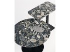 【トム ディクソン/Tom Dixon / GOODS】のTube Wide Base Black + Pebble Marble Top Round 1200 / チューブワイド ベース + ペブルマーブルトップ ラウンド 1200(ブラック脚) 天板参考イメージ|ID: prp329100004970829 ipo3291000000037277427