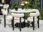 【トム ディクソン/Tom Dixon / GOODS】のTube Wide Base Black + Pebble Marble Top Round 1200 / チューブワイド ベース + ペブルマーブルトップ ラウンド 1200(ブラック脚) 参考イメージ|ID: prp329100004970829 ipo3291000000037277430