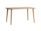 【イージーライフ/Easy Life / GOODS】のMEATH DINING TABLE / ミース ダイニングテーブル カーブ天板 + No.2脚(木丸脚) サイズ:幅135cm|ID: prp329100004970838 ipo3291000000037277458