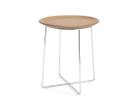 【カルテル/Kartell / GOODS】のAL WOOD / アルウッド 天板:ベーシックベニヤ(ライトウッド)、脚部:クローム|ID: prp329100004970864 ipo3291000000037277567