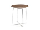 【カルテル/Kartell / GOODS】のAL WOOD / アルウッド 天板:スラットアッシュ(ダークウッド)、脚部:クローム|ID: prp329100004970864 ipo3291000000037277569