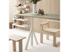 【ストリングファニチャー/String Furniture / GOODS】のWorks Sit-stand Conference Table / Electrical / ワークス 昇降式カンファレンステーブル 「天板リノリウム、脚部ホワイト」参考イメージ|ID: prp329100004970914 ipo3291000000037277801