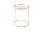【カリガリス/Calligaris / GOODS】のATOLLO / アトロ ウッド天板 CS/5098-P フレームカラー「P175 ポリッシュドブラス」参考イメージ|ID: prp329100004970915 ipo3291000000037277816