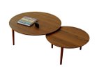 【高野木工/TAKANO MOKKOU / GOODS】のBALLOON LIVING TABLE / バルーン リビングテーブル 90-2枚(ウォルナット) 大人の最旬トレンドファッション＆コーディネート founy(ファウニー) テーブル Table, Dining Table バルーン Balloon, Balloon Silhouette 送料無料 Free Shipping ホーム・キャンプ・アウトドア・お取り寄せ Home Living / Home & Lifestyle / Camping Gear / Outdoor Camping 家具・インテリア Home Furniture & Interior. Stylish & Functional Living Spaces テーブル Dining, Coffee & Side Tables ローテーブル・センターテーブル Coffee & Center Tables thumbnail -|ID: prp329100004970928 ipo3291000000037277847