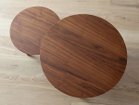 【高野木工/TAKANO MOKKOU / GOODS】のBALLOON LIVING TABLE / バルーン リビングテーブル 90-2枚(ウォルナット) 大人の最旬トレンドファッション＆コーディネート founy(ファウニー) テーブル Table, Dining Table バルーン Balloon, Balloon Silhouette 送料無料 Free Shipping ホーム・キャンプ・アウトドア・お取り寄せ Home Living / Home & Lifestyle / Camping Gear / Outdoor Camping 家具・インテリア Home Furniture & Interior. Stylish & Functional Living Spaces テーブル Dining, Coffee & Side Tables ローテーブル・センターテーブル Coffee & Center Tables thumbnail|ID: prp329100004970928 ipo3291000000037277852