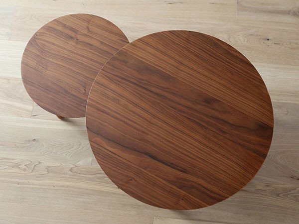 【高野木工/TAKANO MOKKOU / GOODS】のBALLOON LIVING TABLE / バルーン リビングテーブル 90-2枚(ウォルナット) インテリア・キッズ・メンズ・レディースファッション・服の通販 founy(ファウニー) 　テーブル　Table, Dining Table　バルーン　Balloon, Balloon Silhouette　送料無料　Free Shipping　ホーム・キャンプ・アウトドア・お取り寄せ　Home Living / Home & Lifestyle / Camping Gear / Outdoor Camping　家具・インテリア　Home Furniture & Interior. Stylish & Functional Living Spaces　テーブル　Dining, Coffee & Side Tables　ローテーブル・センターテーブル　Coffee & Center Tables　|ID: prp329100004970928 ipo3291000000037277852