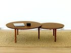 【高野木工/TAKANO MOKKOU / GOODS】のBALLOON LIVING TABLE / バルーン リビングテーブル 90-2枚(ウォルナット) 大人の最旬トレンドファッション＆コーディネート founy(ファウニー) テーブル Table, Dining Table バルーン Balloon, Balloon Silhouette 送料無料 Free Shipping ホーム・キャンプ・アウトドア・お取り寄せ Home Living / Home & Lifestyle / Camping Gear / Outdoor Camping 家具・インテリア Home Furniture & Interior. Stylish & Functional Living Spaces テーブル Dining, Coffee & Side Tables ローテーブル・センターテーブル Coffee & Center Tables thumbnail|ID: prp329100004970928 ipo3291000000037277855
