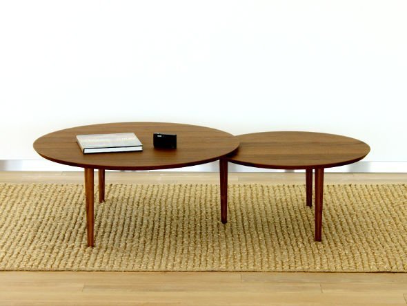 【高野木工/TAKANO MOKKOU / GOODS】のBALLOON LIVING TABLE / バルーン リビングテーブル 90-2枚(ウォルナット) インテリア・キッズ・メンズ・レディースファッション・服の通販 founy(ファウニー) 　テーブル　Table, Dining Table　バルーン　Balloon, Balloon Silhouette　送料無料　Free Shipping　ホーム・キャンプ・アウトドア・お取り寄せ　Home Living / Home & Lifestyle / Camping Gear / Outdoor Camping　家具・インテリア　Home Furniture & Interior. Stylish & Functional Living Spaces　テーブル　Dining, Coffee & Side Tables　ローテーブル・センターテーブル　Coffee & Center Tables　|ID: prp329100004970928 ipo3291000000037277855