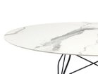 【カルテル/Kartell / GOODS】のGLOSSY / グロッシー オーバル セラミックトップ 192 天板:ホワイトマーブル、脚部ブラック|ID: prp329100004970930 ipo3291000000037277873