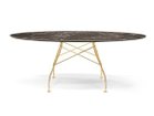 【カルテル/Kartell / GOODS】のGLOSSY / グロッシー オーバル セラミックトップ 192 天板:ブランエンペラドール、脚部ゴールド|ID: prp329100004970930 ipo3291000000037277884