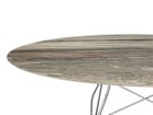 【カルテル/Kartell / GOODS】のGLOSSY / グロッシー オーバル セラミックトップ 192 天板:トロピカルグレイ、脚部クローム|ID: prp329100004970930 ipo3291000000037277889