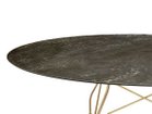 【カルテル/Kartell / GOODS】のGLOSSY / グロッシー オーバル セラミックトップ 192 天板:エイジドブロンズ、脚部ゴールド|ID: prp329100004970930 ipo3291000000037277896
