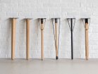 【イージーライフ/Easy Life / GOODS】のMEATH DINING TABLE / ミース ダイニングテーブル ライブエッジ天板(幅230cm)+ No.4脚(ソックス脚) 大人の最旬トレンドファッション＆コーディネート founy(ファウニー) オイル Body Oil カラフル Colorful Design コーティング Coating, Coated Finish ソックス Socks, Hosiery テーブル Table, Dining Table ベーシック Basic, Essential ホーム・キャンプ・アウトドア・お取り寄せ Home Living / Home & Lifestyle / Camping Gear / Outdoor Camping 家具・インテリア Home Furniture & Interior. Stylish & Functional Living Spaces テーブル Dining, Coffee & Side Tables ダイニングテーブル・食卓テーブル Dining Tables thumbnail 「ミース」は、天板と脚の組み合わせをお選びいただけるシリーズです。ミースシリーズ脚部|ID: prp329100004970940 ipo3291000000037277973