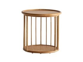 【オアシス/OASIS / GOODS】のSILVA SIDE TABLE / シルバ サイドテーブル 高さ49cm 大人の最旬トレンドファッション＆コーディネート founy(ファウニー) テーブル Table, Dining Table フォルム Silhouette, Form ラウンド Round, Round Neck ラタン Rattan, Woven Rattan ホーム・キャンプ・アウトドア・お取り寄せ Home Living / Home & Lifestyle / Camping Gear / Outdoor Camping 家具・インテリア Home Furniture & Interior. Stylish & Functional Living Spaces テーブル Dining, Coffee & Side Tables サイドテーブル・ナイトテーブル Side & End Tables |ID:prp329100004970963