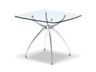 【フライミー ノワール/FLYMEe Noir / GOODS】のCafe Table / カフェテーブル 幅90cm m71242 大人の最旬トレンドファッション＆コーディネート founy(ファウニー) ガラス Glass, Glassware テーブル Table, Dining Table ホーム・キャンプ・アウトドア・お取り寄せ Home Living / Home & Lifestyle / Camping Gear / Outdoor Camping 家具・インテリア Home Furniture & Interior. Stylish & Functional Living Spaces テーブル Dining, Coffee & Side Tables ダイニングテーブル・食卓テーブル Dining Tables ホーム・キャンプ・アウトドア・お取り寄せ Home Living / Home & Lifestyle / Camping Gear / Outdoor Camping 家具・インテリア Home Furniture & Interior. Stylish & Functional Living Spaces テーブル Dining, Coffee & Side Tables カフェテーブル・丸型テーブル Cafe & Bistro Tables thumbnail 天板:クリアガラス|ID: prp329100004970965 ipo3291000000037278075