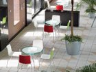 【フライミー ノワール/FLYMEe Noir / GOODS】のCafe Table / カフェテーブル 幅90cm m71242 大人の最旬トレンドファッション＆コーディネート founy(ファウニー) ガラス Glass, Glassware テーブル Table, Dining Table ホーム・キャンプ・アウトドア・お取り寄せ Home Living / Home & Lifestyle / Camping Gear / Outdoor Camping 家具・インテリア Home Furniture & Interior. Stylish & Functional Living Spaces テーブル Dining, Coffee & Side Tables ダイニングテーブル・食卓テーブル Dining Tables ホーム・キャンプ・アウトドア・お取り寄せ Home Living / Home & Lifestyle / Camping Gear / Outdoor Camping 家具・インテリア Home Furniture & Interior. Stylish & Functional Living Spaces テーブル Dining, Coffee & Side Tables カフェテーブル・丸型テーブル Cafe & Bistro Tables thumbnail|ID: prp329100004970965 ipo3291000000037278078