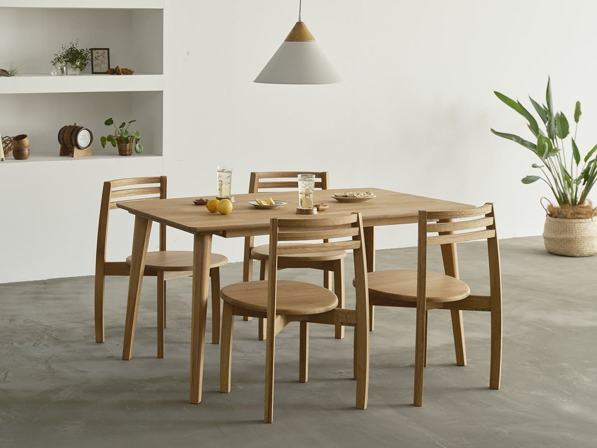 【サントリー樽ものがたり/Suntory Taru / GOODS】のSUNTORY × KARIMOKU TARURU Dining Table / サントリー樽ものがたり by カリモク タルル ダイニングテーブル 幅150cm インテリア・キッズ・メンズ・レディースファッション・服の通販 founy(ファウニー) 　コンパクト　Compact, Small Size　テーブル　Table, Dining Table　ホーム・キャンプ・アウトドア・お取り寄せ　Home Living / Home & Lifestyle / Camping Gear / Outdoor Camping　家具・インテリア　Home Furniture & Interior. Stylish & Functional Living Spaces　テーブル　Dining, Coffee & Side Tables　ダイニングテーブル・食卓テーブル　Dining Tables　参考イメージ|ID: prp329100004970971 ipo3291000000037278107
