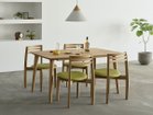 【サントリー樽ものがたり/Suntory Taru / GOODS】のSUNTORY × KARIMOKU TARURU Dining Table / サントリー樽ものがたり by カリモク タルル ダイニングテーブル 幅150cm 大人の最旬トレンドファッション＆コーディネート founy(ファウニー) コンパクト Compact, Small Size テーブル Table, Dining Table ホーム・キャンプ・アウトドア・お取り寄せ Home Living / Home & Lifestyle / Camping Gear / Outdoor Camping 家具・インテリア Home Furniture & Interior. Stylish & Functional Living Spaces テーブル Dining, Coffee & Side Tables ダイニングテーブル・食卓テーブル Dining Tables thumbnail 参考イメージ|ID: prp329100004970971 ipo3291000000037278110