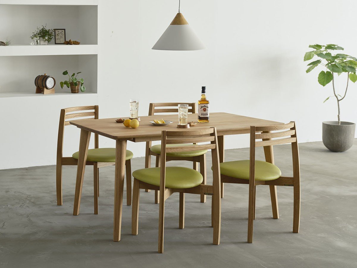 【サントリー樽ものがたり/Suntory Taru / GOODS】のSUNTORY × KARIMOKU TARURU Dining Table / サントリー樽ものがたり by カリモク タルル ダイニングテーブル 幅150cm インテリア・キッズ・メンズ・レディースファッション・服の通販 founy(ファウニー) 　コンパクト　Compact, Small Size　テーブル　Table, Dining Table　ホーム・キャンプ・アウトドア・お取り寄せ　Home Living / Home & Lifestyle / Camping Gear / Outdoor Camping　家具・インテリア　Home Furniture & Interior. Stylish & Functional Living Spaces　テーブル　Dining, Coffee & Side Tables　ダイニングテーブル・食卓テーブル　Dining Tables　参考イメージ|ID: prp329100004970971 ipo3291000000037278110