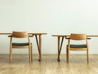 【日進木工/NISSHIN MOKKOU / GOODS】のWHITE WOOD LD Chair / ホワイトウッド リビングダイニングチェア WOC-151 同デザインで座面高のサイズ違いを展開しています(左:ダイニングチェア WOC-161、右:本商品)|ID: prp329100004971049 ipo3291000000037278632