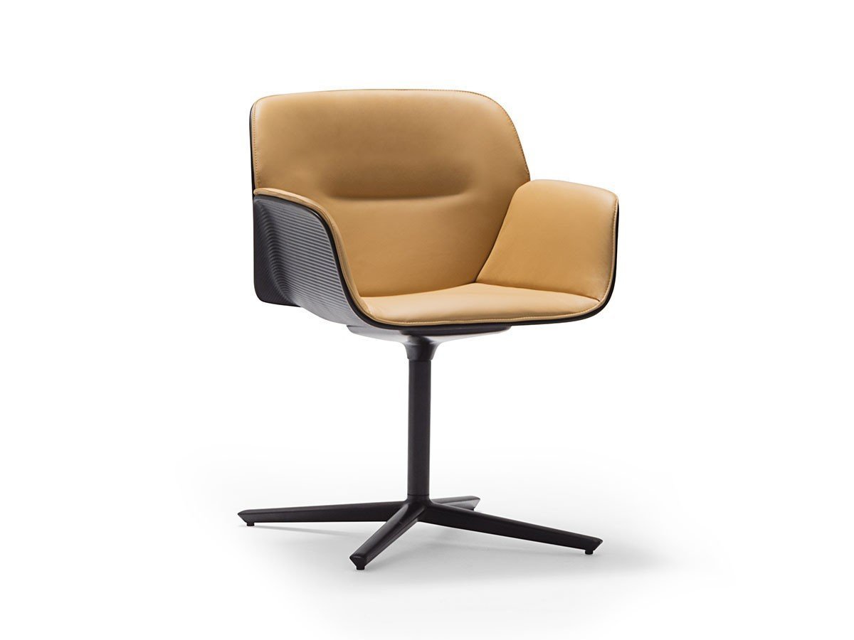 【アンドリュー ワールド/Andreu World / GOODS】のNuez Armchair Upholstered Shell Pad / ヌエス SO2772 アームチェア 回転式スターベース(シェルパッド) インテリア・キッズ・メンズ・レディースファッション・服の通販 founy(ファウニー) 　エレガント 上品　Elegant　キルティング　Quilted, Quilting　クッション　Cushion, Throw Pillow　送料無料　Free Shipping　ホーム・キャンプ・アウトドア・お取り寄せ　Home Living / Home & Lifestyle / Camping Gear / Outdoor Camping　家具・インテリア　Home Furniture & Interior. Stylish & Functional Living Spaces　チェア・椅子　Seating & Chairs　ダイニングチェア・木製チェア　Dining Chairs　ホーム・キャンプ・アウトドア・お取り寄せ　Home Living / Home & Lifestyle / Camping Gear / Outdoor Camping　家具・インテリア　Home Furniture & Interior. Stylish & Functional Living Spaces　チェア・椅子　Seating & Chairs　アームチェア・アクセントチェア　Armchairs & Accent Chairs　ホーム・キャンプ・アウトドア・お取り寄せ　Home Living / Home & Lifestyle / Camping Gear / Outdoor Camping　家具・インテリア　Home Furniture & Interior. Stylish & Functional Living Spaces　チェア・椅子　Seating & Chairs　オフィスチェア・在宅ワーク用チェア　Office & Desk Chairs　張地:1806(グレード L3)、シェルブラック、脚部ブラック|ID: prp329100004971052 ipo3291000000037278652