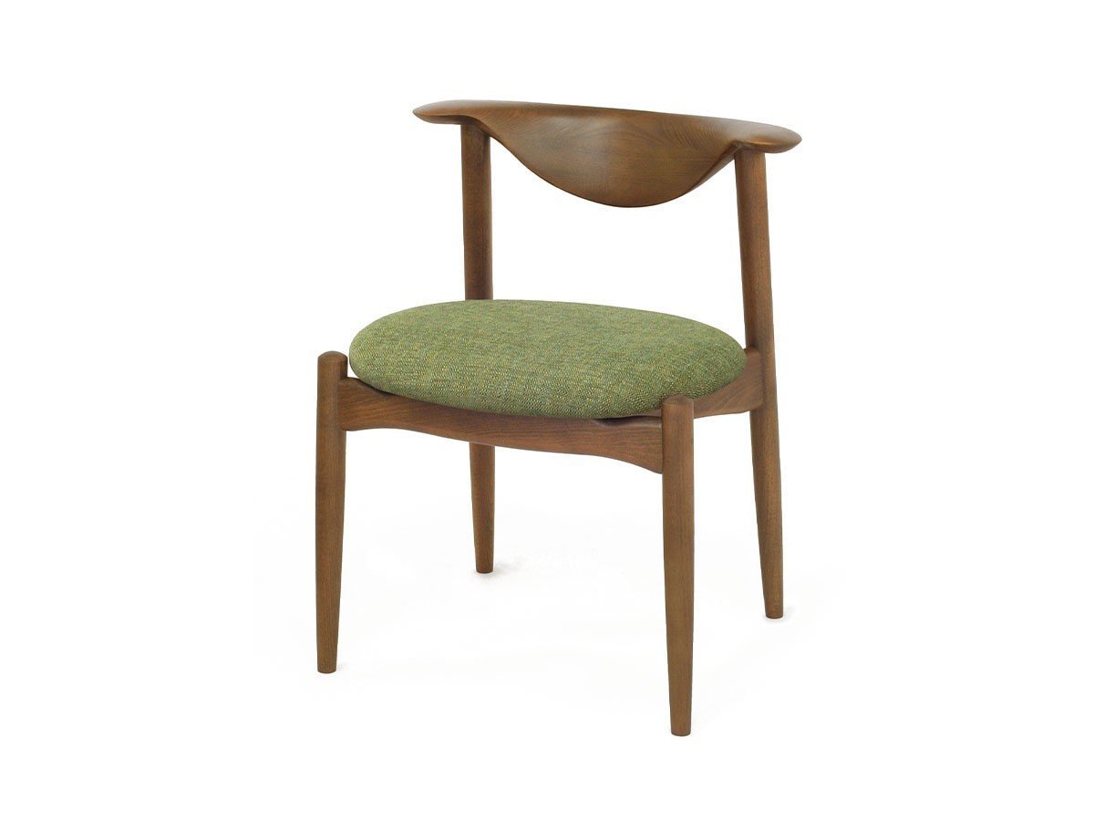 【フライミー ジャパン スタイル/FLYMEe Japan-Style / GOODS】のDINING CHAIR / ダイニングチェア #117124 インテリア・キッズ・メンズ・レディースファッション・服の通販 founy(ファウニー) 　送料無料　Free Shipping　テーブル　Table, Dining Table　ハーフ　Half, Half-Length　フィット　Fit, Slim Fit　ホーム・キャンプ・アウトドア・お取り寄せ　Home Living / Home & Lifestyle / Camping Gear / Outdoor Camping　家具・インテリア　Home Furniture & Interior. Stylish & Functional Living Spaces　チェア・椅子　Seating & Chairs　ダイニングチェア・木製チェア　Dining Chairs　張地:213 グラス、フレームウォールナット|ID: prp329100004971053 ipo3291000000037278685