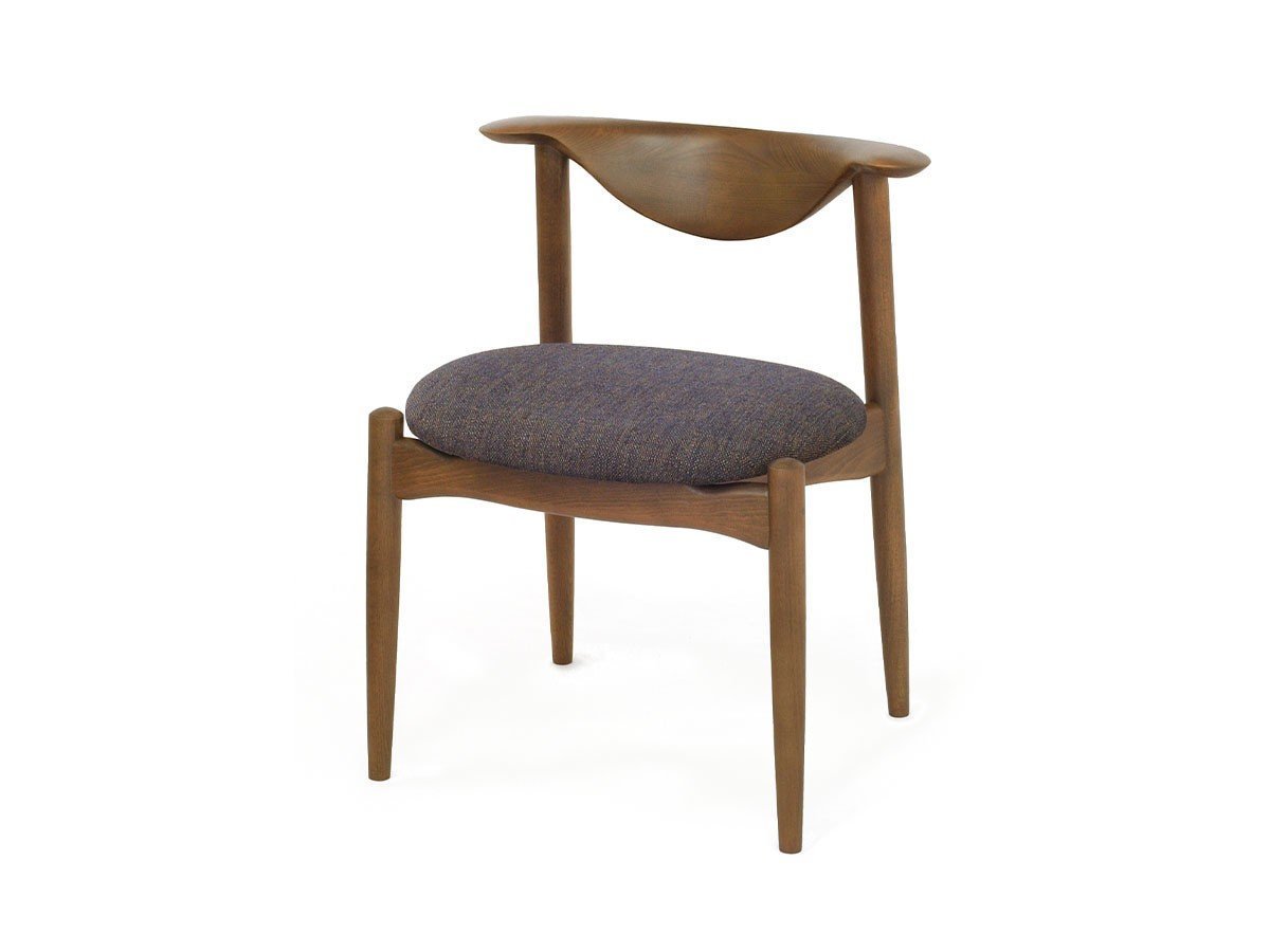 【フライミー ジャパン スタイル/FLYMEe Japan-Style / GOODS】のDINING CHAIR / ダイニングチェア #117124 インテリア・キッズ・メンズ・レディースファッション・服の通販 founy(ファウニー) 　送料無料　Free Shipping　テーブル　Table, Dining Table　ハーフ　Half, Half-Length　フィット　Fit, Slim Fit　ホーム・キャンプ・アウトドア・お取り寄せ　Home Living / Home & Lifestyle / Camping Gear / Outdoor Camping　家具・インテリア　Home Furniture & Interior. Stylish & Functional Living Spaces　チェア・椅子　Seating & Chairs　ダイニングチェア・木製チェア　Dining Chairs　張地:214 バーガス、フレームウォールナット|ID: prp329100004971053 ipo3291000000037278687