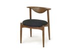 【フライミー ジャパン スタイル/FLYMEe Japan-Style / GOODS】のDINING CHAIR / ダイニングチェア #117124 張地:215 ムスタ、フレームウォールナット|ID: prp329100004971053 ipo3291000000037278689