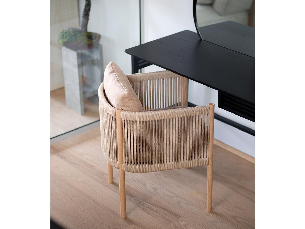 【アリアケ/ARIAKE / GOODS】のBraid Chair / ブレイド(組紐)チェア ラウンジ用 インテリア・キッズ・メンズ・レディースファッション・服の通販 founy(ファウニー) 　送料無料　Free Shipping　コレクション　Collection, Seasonal Line　コンパクト　Compact, Small Size　テーブル　Table, Dining Table　デスク　Desk, Work Desk　ペーパー　Paper, Kraft Paper　ホーム・キャンプ・アウトドア・お取り寄せ　Home Living / Home & Lifestyle / Camping Gear / Outdoor Camping　家具・インテリア　Home Furniture & Interior. Stylish & Functional Living Spaces　チェア・椅子　Seating & Chairs　ラウンジチェア・リクライナー　Lounge Chairs / Recliners　参考イメージ|ID: prp329100004971058 ipo3291000000037278724