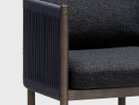 【アリアケ/ARIAKE / GOODS】のBraid Chair / ブレイド(組紐)チェア ラウンジ用 フレームがスモークオーク・スミアッシュの場合、ペーパーコードは「ブラック色」です。|ID: prp329100004971058 ipo3291000000037278728