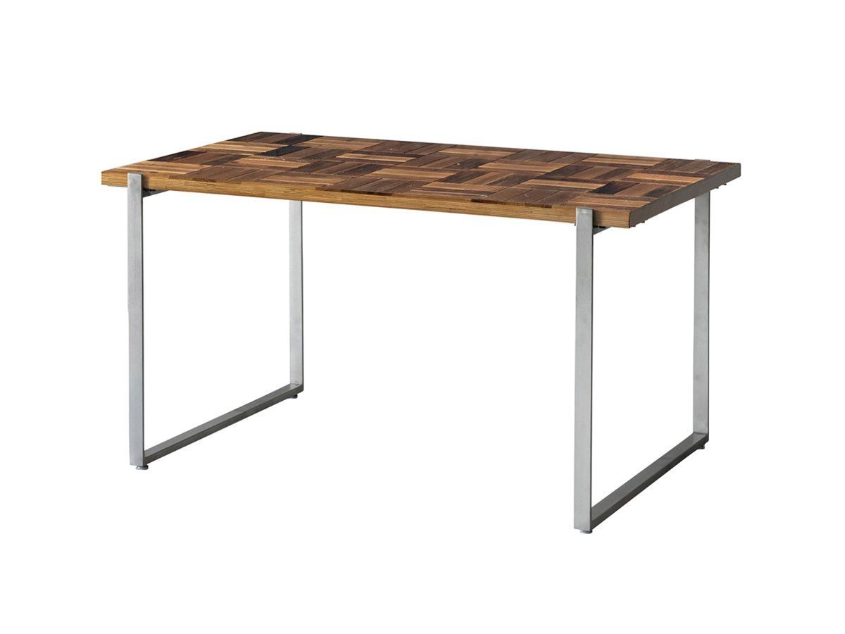 【ノットアンティークス/knot antiques / CRASH GATE】のMATERIA DINING TABLE / マテリア ダイニングテーブル チェス柄天板 + No.4脚(ロの字脚) インテリア・キッズ・メンズ・レディースファッション・服の通販 founy(ファウニー) 　テーブル　Table, Dining Table　バランス　Balance, Style Balance　ホーム・キャンプ・アウトドア・お取り寄せ　Home Living / Home & Lifestyle / Camping Gear / Outdoor Camping　家具・インテリア　Home Furniture & Interior. Stylish & Functional Living Spaces　テーブル　Dining, Coffee & Side Tables　ダイニングテーブル・食卓テーブル　Dining Tables　サイズ:幅138.5cm、脚部シルバー(ステンレス)|ID: prp329100004971077 ipo3291000000037278840
